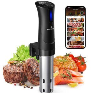 BlitzHome 1100W Sous Vide Cooker APP ControlThermal Immersion Circulator Machine